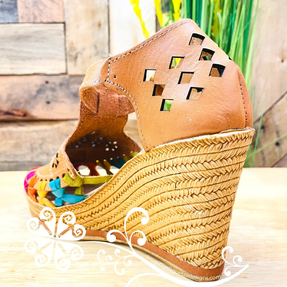Natural Rosa Wedges Women Shoes