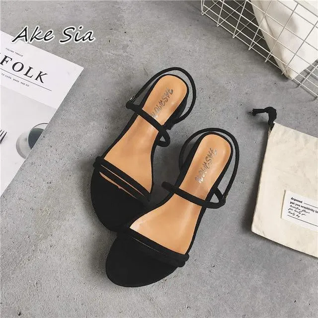 new Flat outdoor slippers Sandals foot ring straps beaded Roman sandals