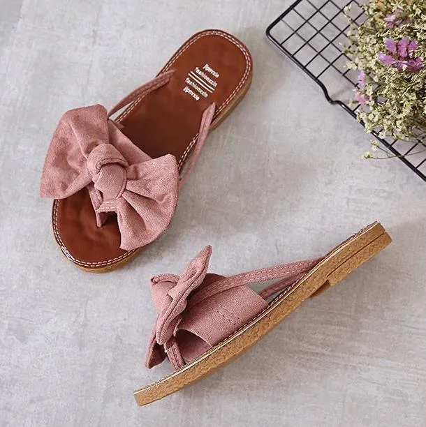 new Flat outdoor slippers Sandals foot ring straps beaded Roman sandals