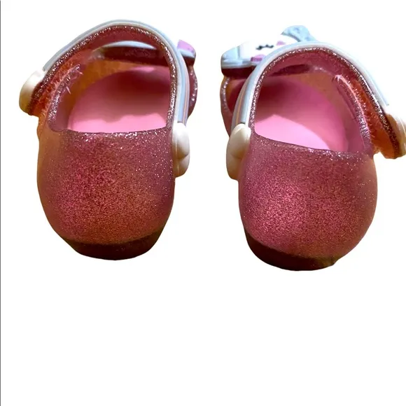 NEW MINI MELISSA Ultragirl Unicorn Clear Pink Mary Janes with Box-Size 5