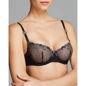 New with tags! Simone Perele Womens Demi underwire bra, moonlight, Sz 34D! Also Fits 36C Retails $121 