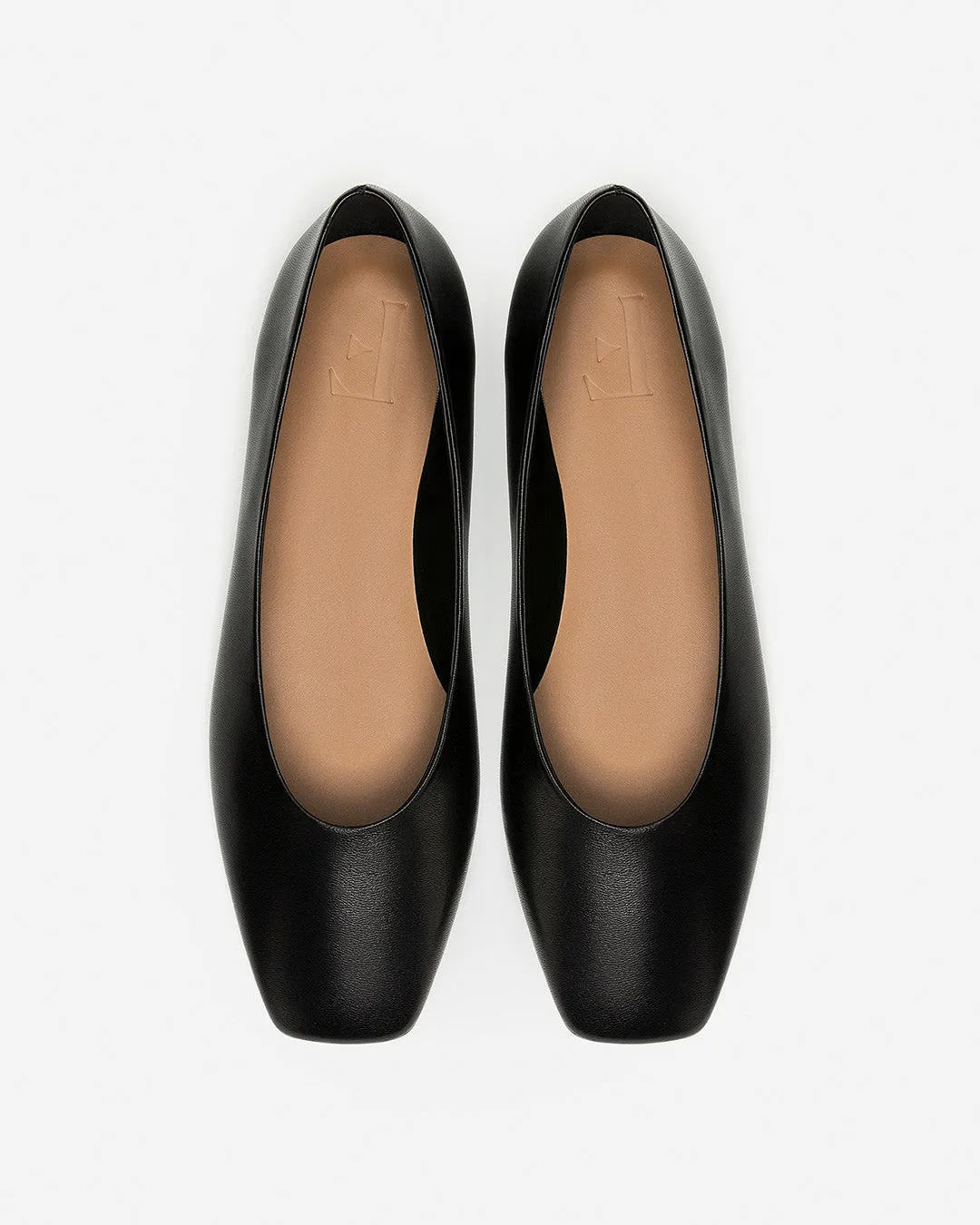 Nikki Leather Black