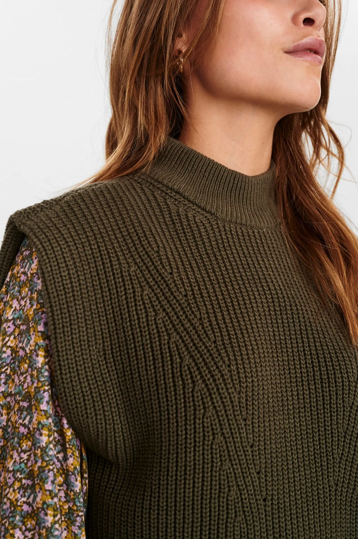 NUCHAYA VEST - Grape leaf