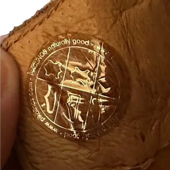 NWOB Pikolinos Brown Leather Gandia Mary Jane/Brandy Shoe