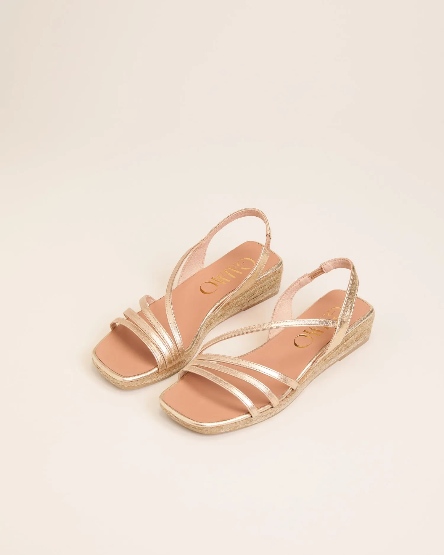OBER Gold espadrilles