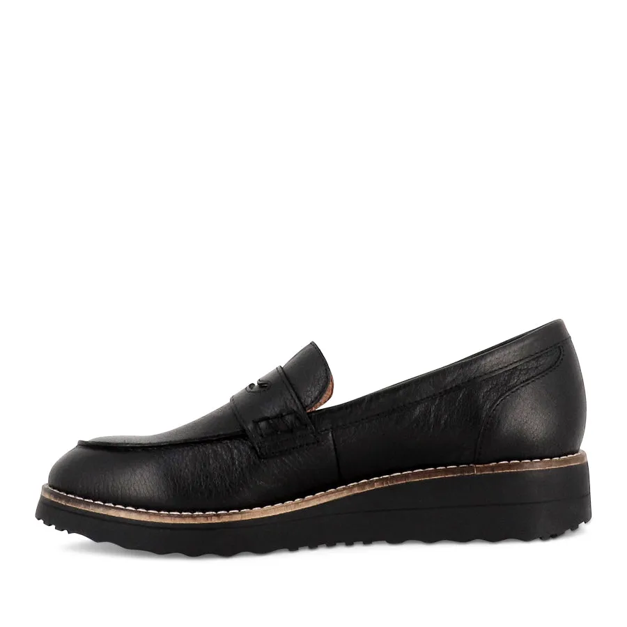 OLEY - BLACK BLACK LEATHER