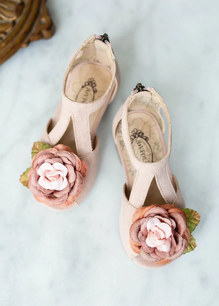 Orelia Heel in Metallic Pink