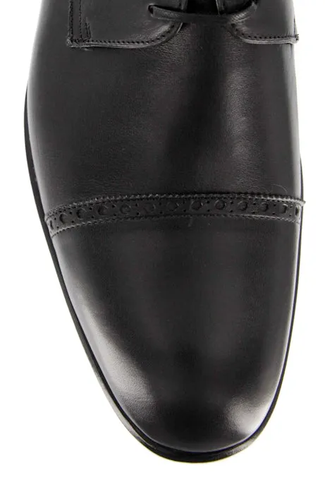 Paolo Scafora Black Shoes – Size: 7.5 US / 6.5 UK