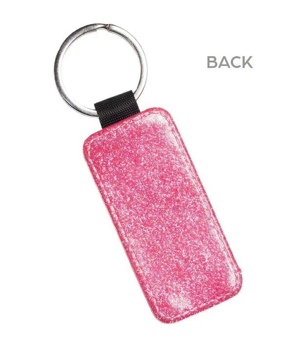 Paw de Chat Glitter Keychain