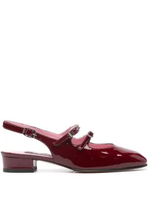 Peche patent leather ballet flats