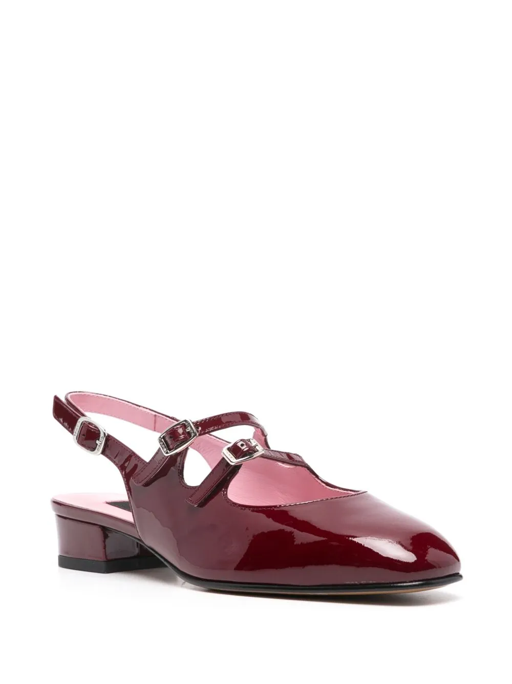 Peche patent leather ballet flats