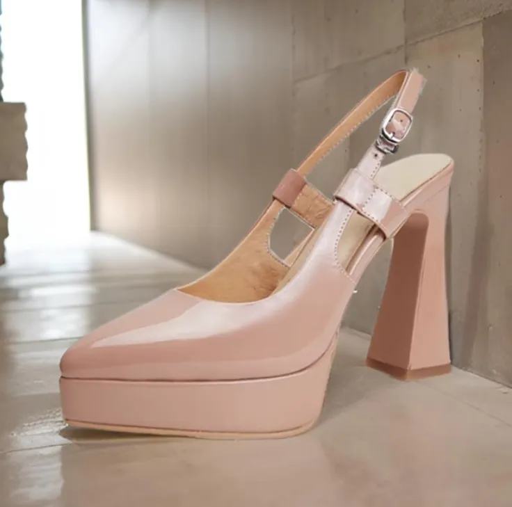 Petite Feet Platform Chucky High Heel Sandal TS203