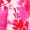 Pink and Red Floral Printed Mini Dress