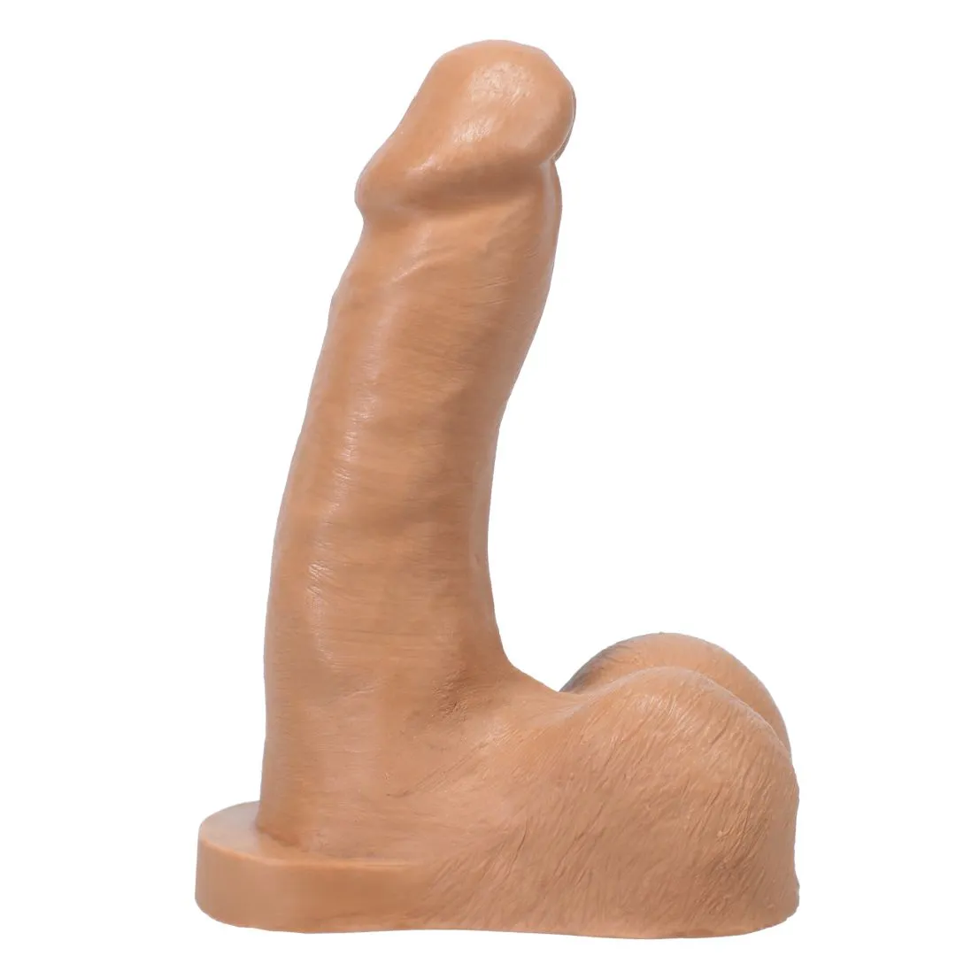 Pop N' Play Silicone Squirting Packer Dildo - Caramel