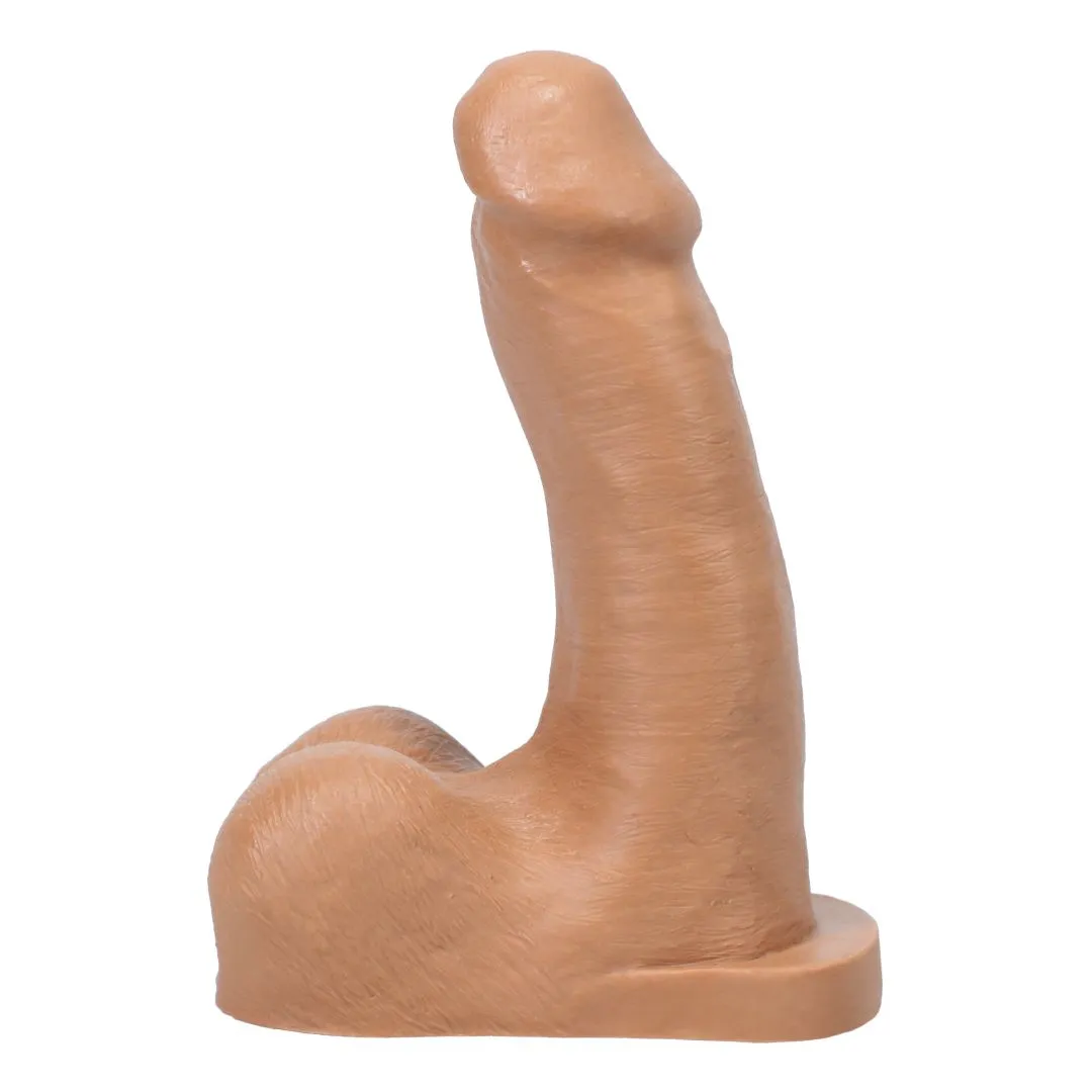 Pop N' Play Silicone Squirting Packer Dildo - Caramel