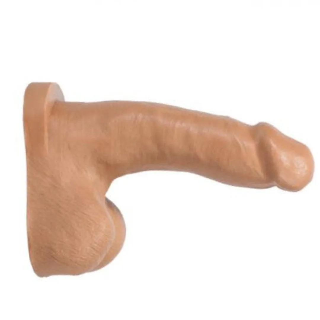 Pop N' Play Silicone Squirting Packer Dildo - Caramel