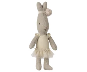 Pre-order Maileg  Rabbit, Micro - Ballet suit and skirt cream