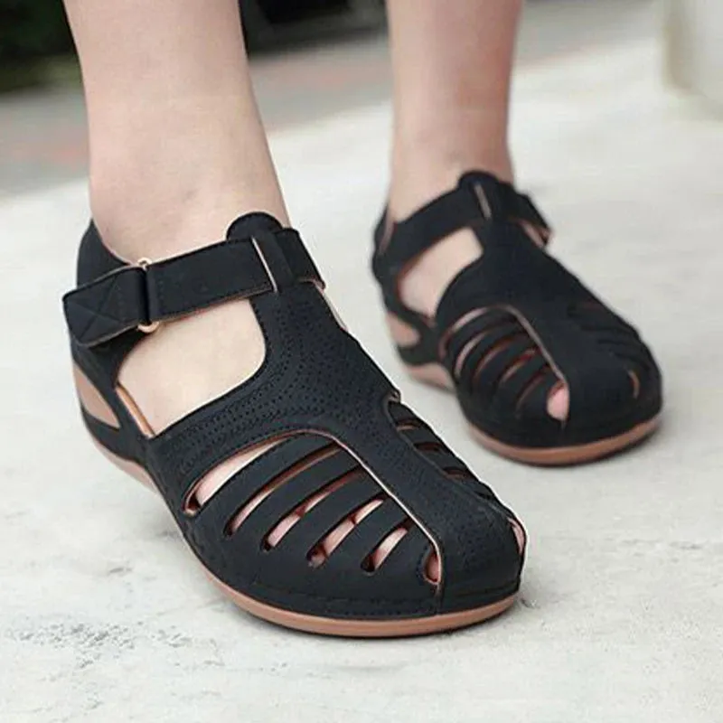 Premium Orthopedic Sandals - Bunion Corrector Flats, Casual Soft Sole Beach Wedge, Vulcanized Shoes, New Women's Collection
