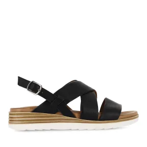 PRUE - BLACK LEATHER