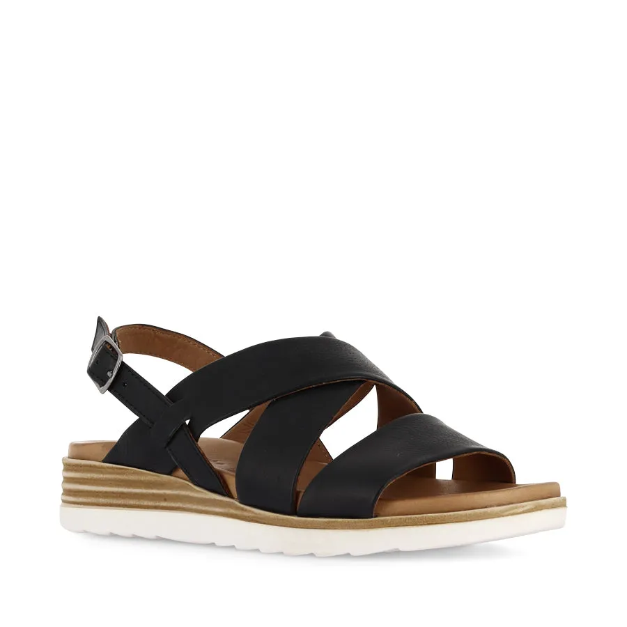 PRUE - BLACK LEATHER