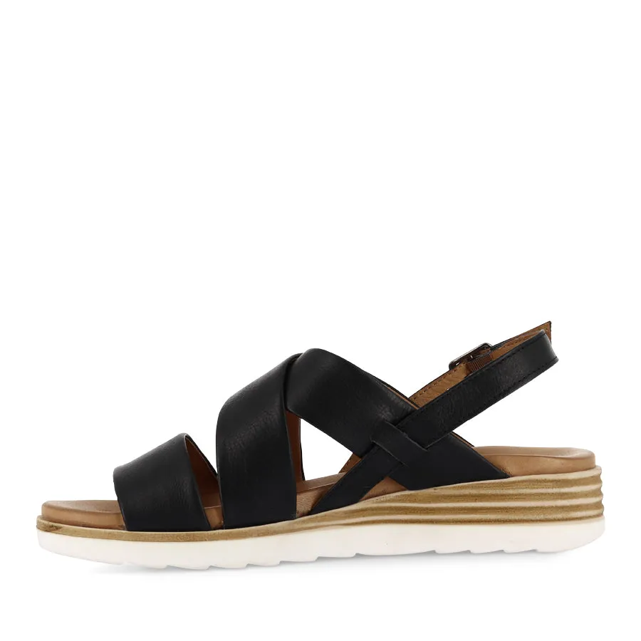 PRUE - BLACK LEATHER