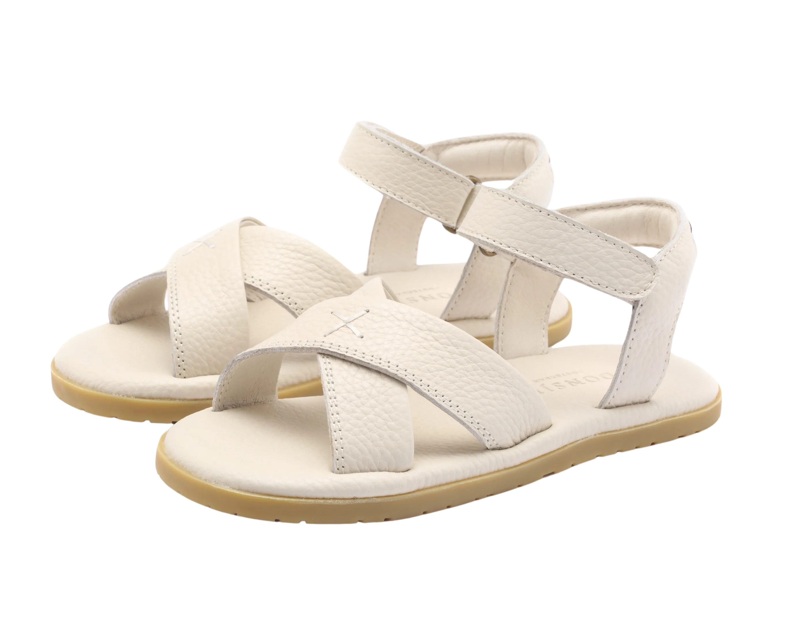 Qotis Sandals | Off White Leather