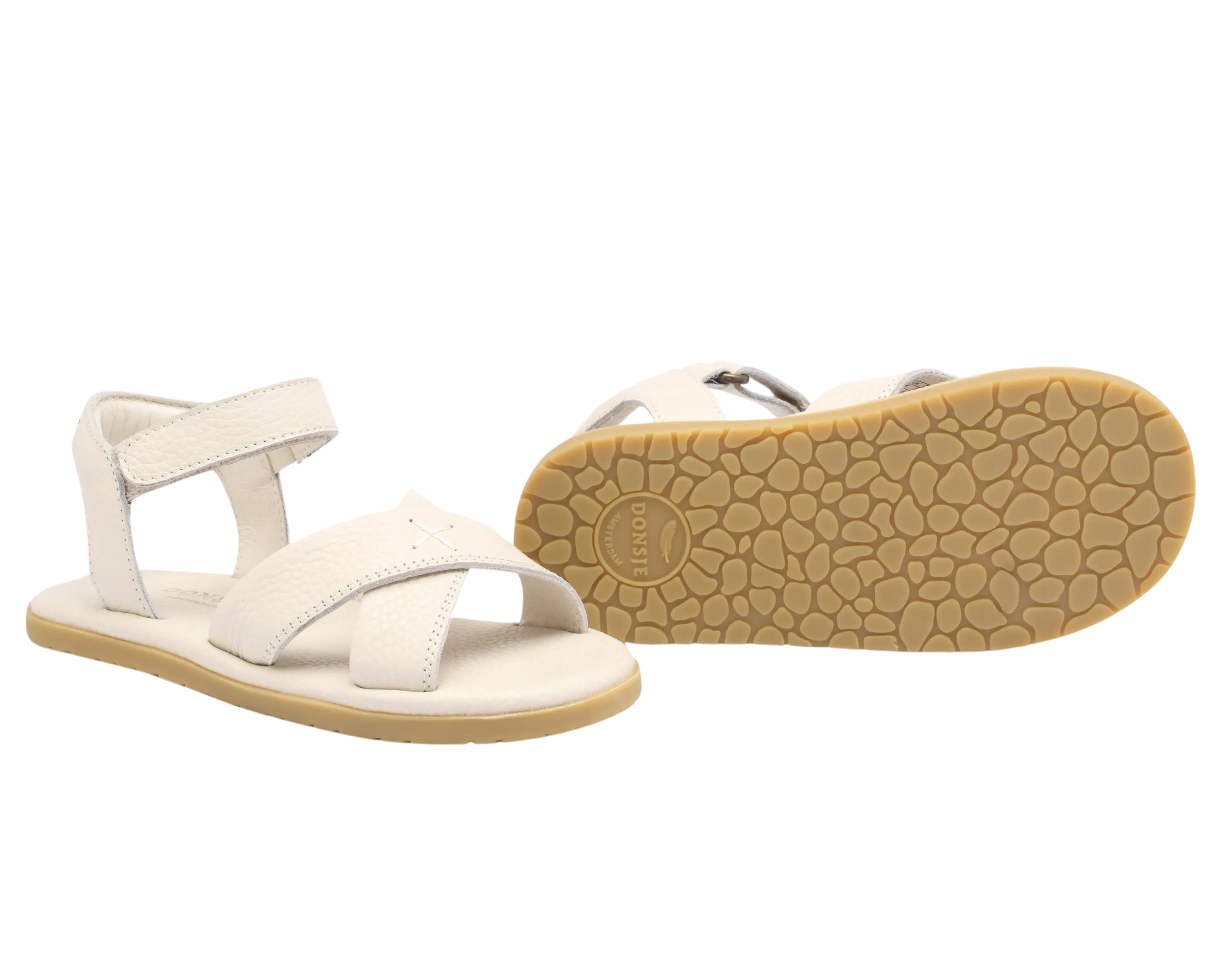 Qotis Sandals | Off White Leather