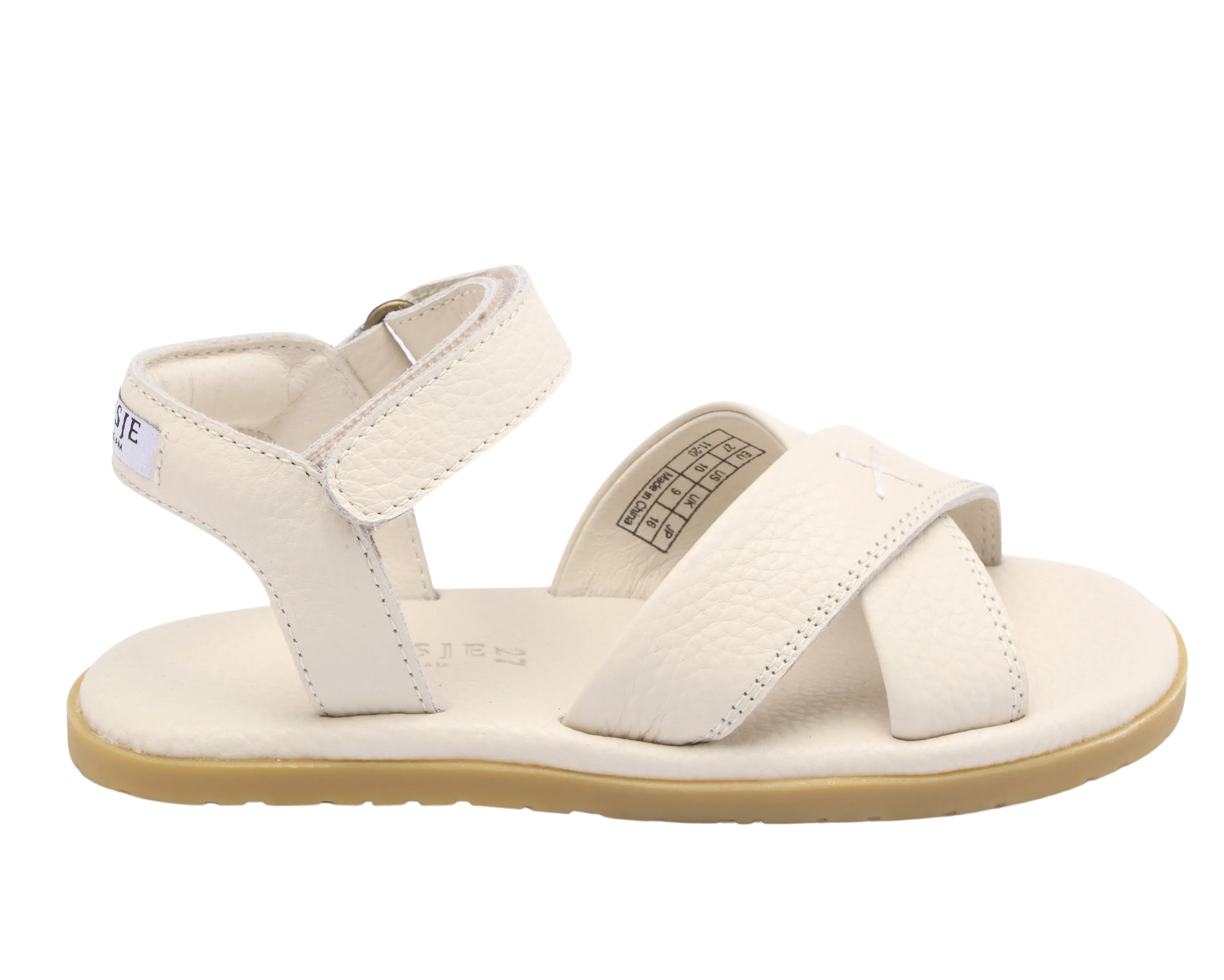 Qotis Sandals | Off White Leather