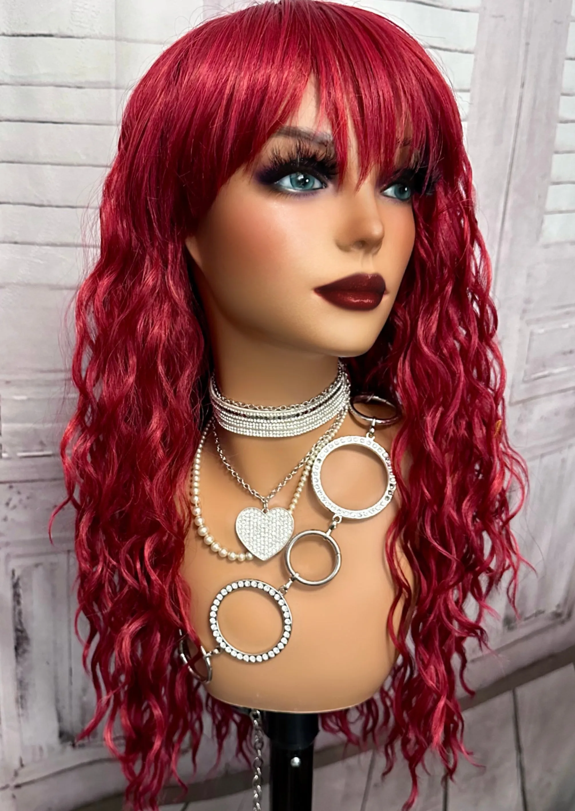 "Abigail Cherry"💕Bangs