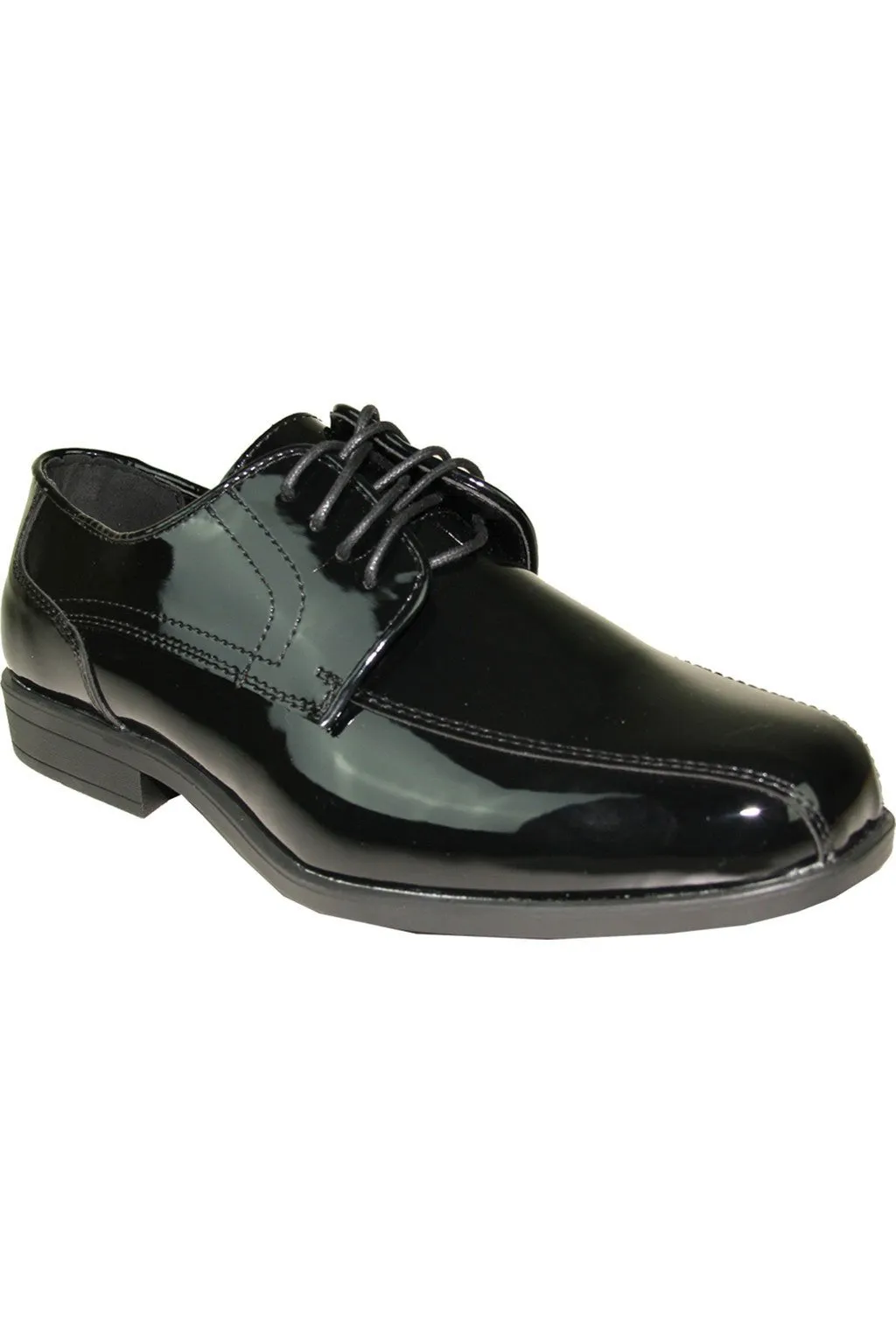 "Lawrence" Black Jean Yves Tuxedo Shoes