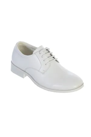 "Sonoma" Kids White Matte Tuxedo Shoes