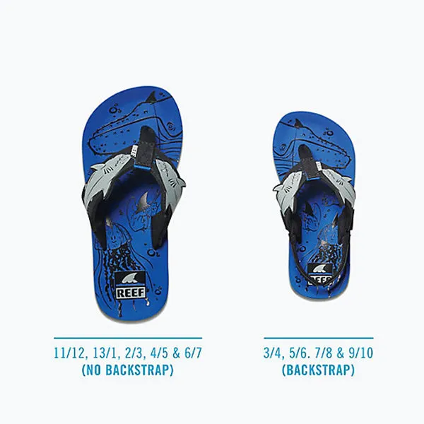Reef Boys Infant Ahi Shark Sandals