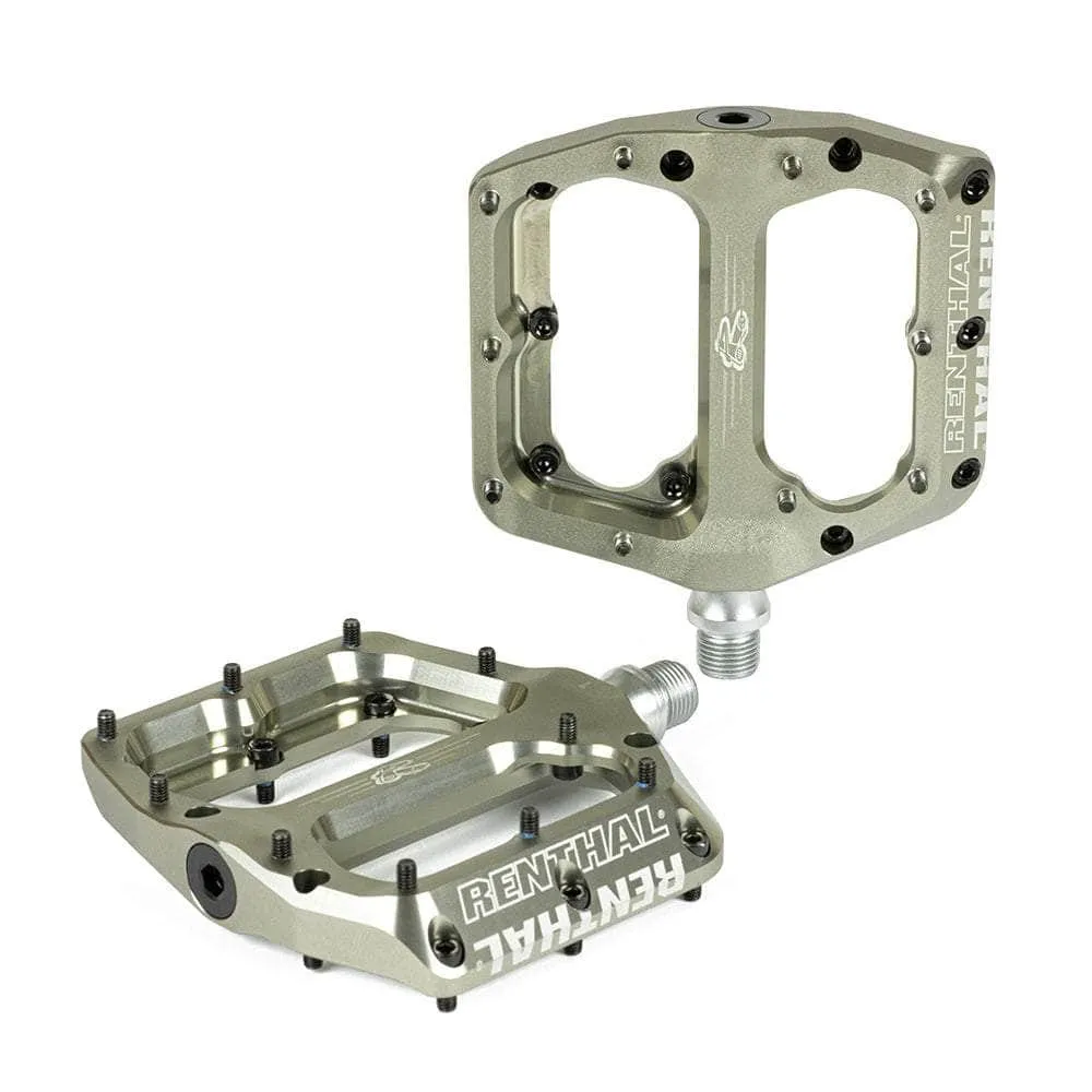 Renthal Revo-F Flat Sealed Bearing CNC Alloy Pedals