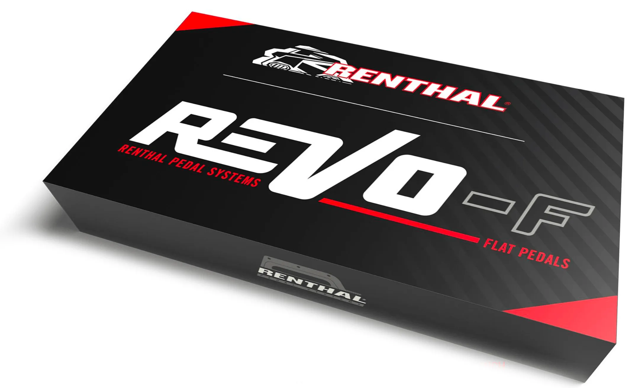 Renthal Revo-F Flat Sealed Bearing CNC Alloy Pedals