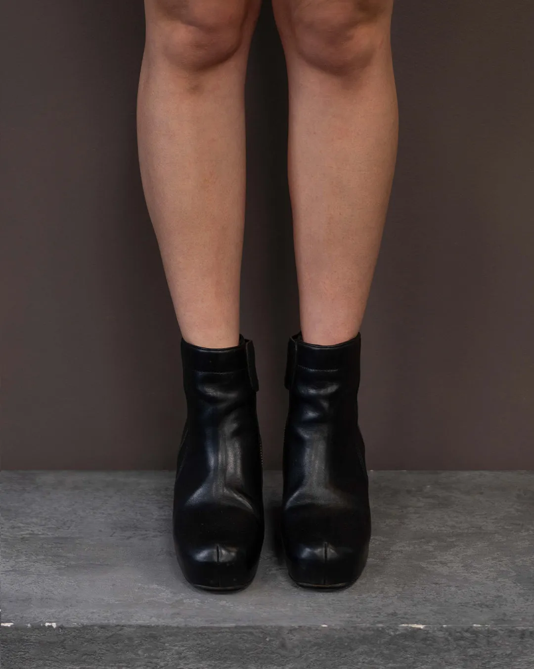 RICK OWENS PLATFORM WEDGES (EU 40)