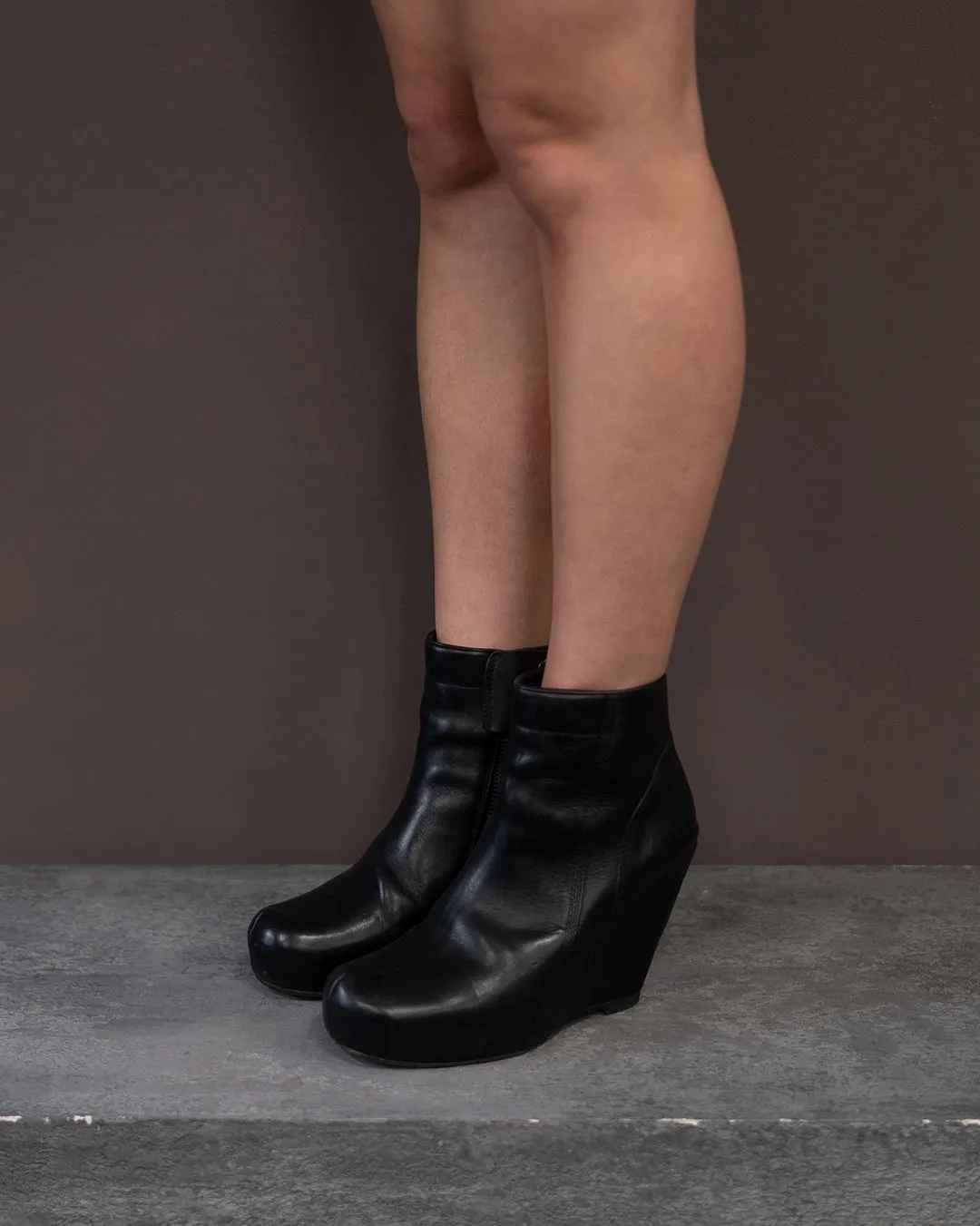 RICK OWENS PLATFORM WEDGES (EU 40)