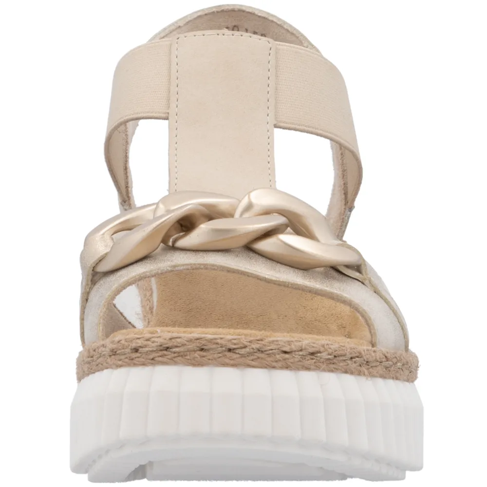 Rieker 69158-60 (Dundee) Muschel Perle Sandals