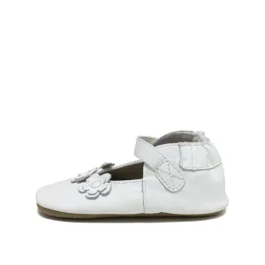 Robeez Brianna Soft Soles - White