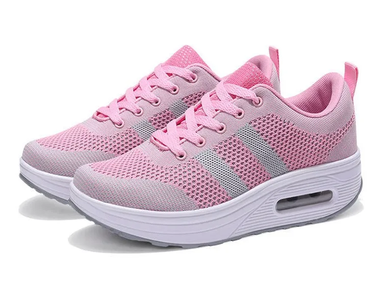 Rocker Sole Lace up Shoes