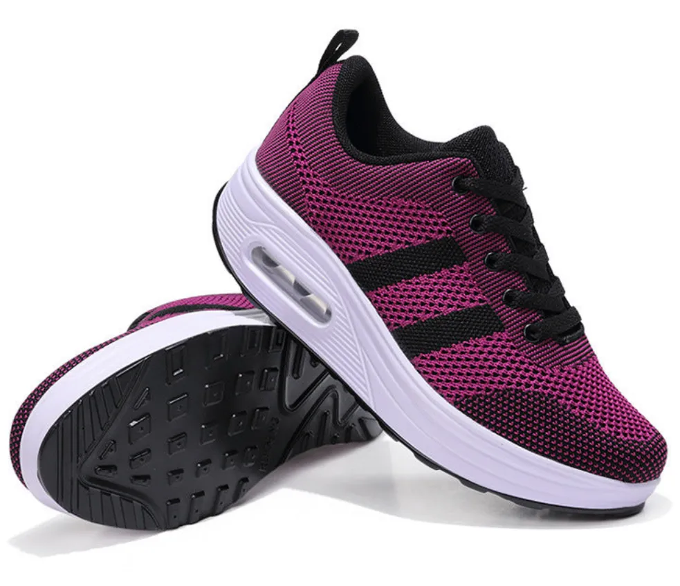 Rocker Sole Lace up Shoes