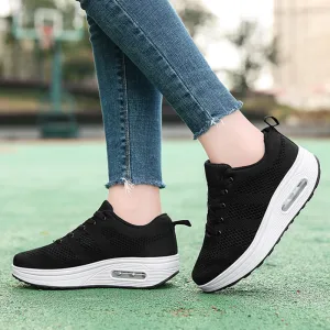 Rocker Sole Lace up Shoes