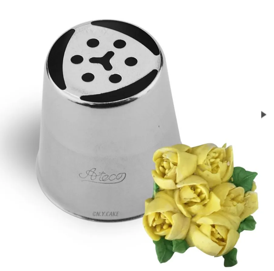 Russian Piping Tip Tulip Rose No. 245 by Ateco