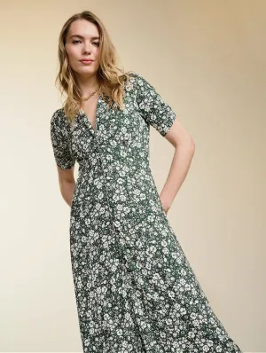 Sabine LENZING™ ECOVERO™ Dress | Forest Ditsy