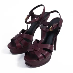 Saint Laurent Tribute Sandals Heels