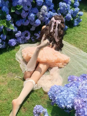 Sakura Ruffle Tulle Skirt