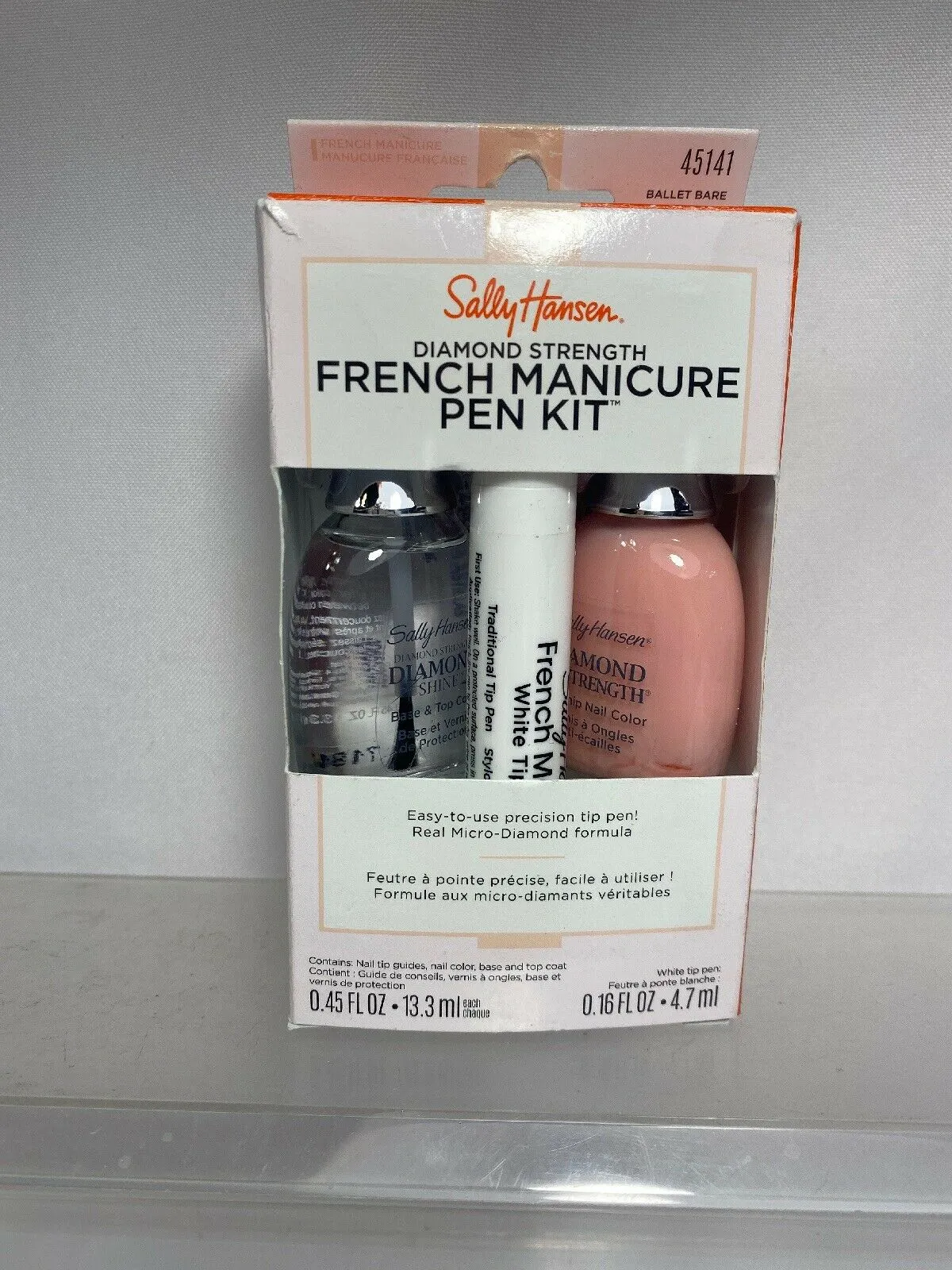 Sally Hansen Diamond Strength French Manicure Pen Kit, Ballet Bare