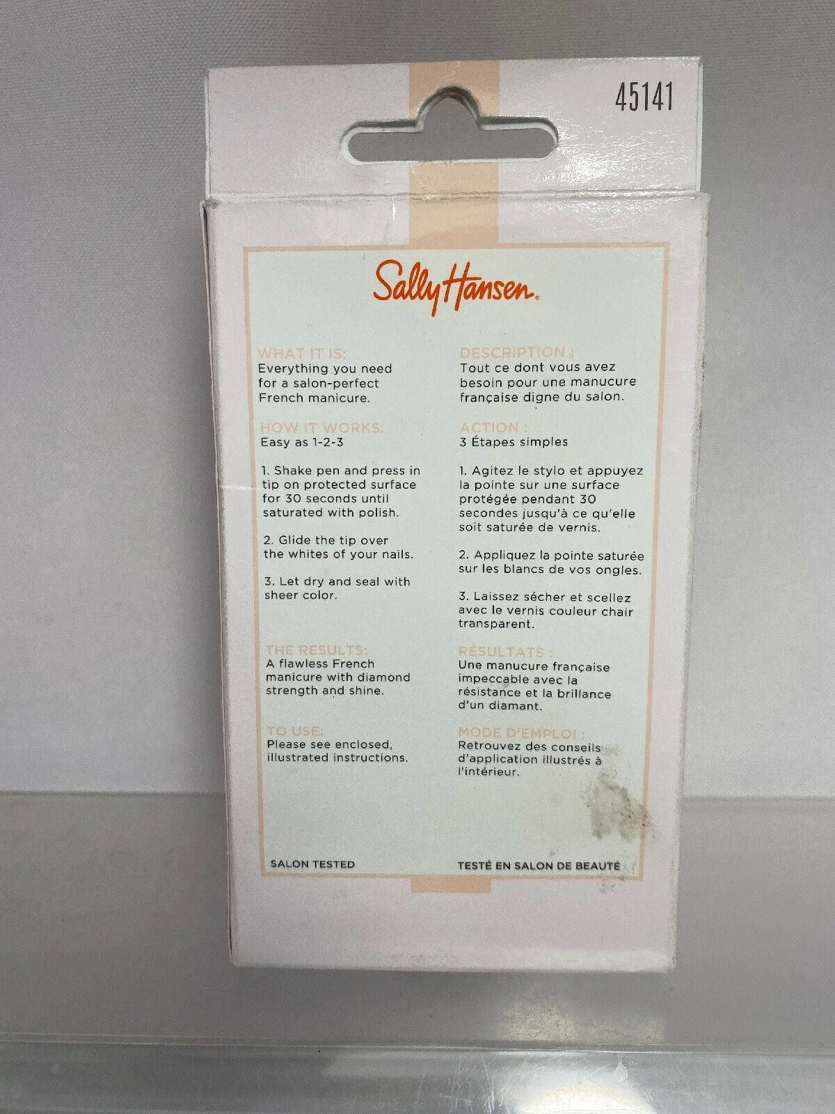 Sally Hansen Diamond Strength French Manicure Pen Kit, Ballet Bare