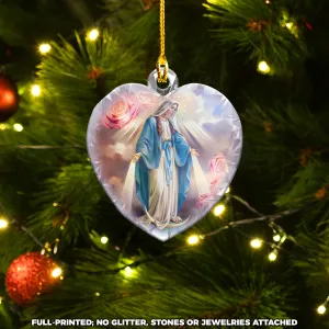 Shaped Ornament - Mama Mary 1 - Nt168 - Loop - Or010