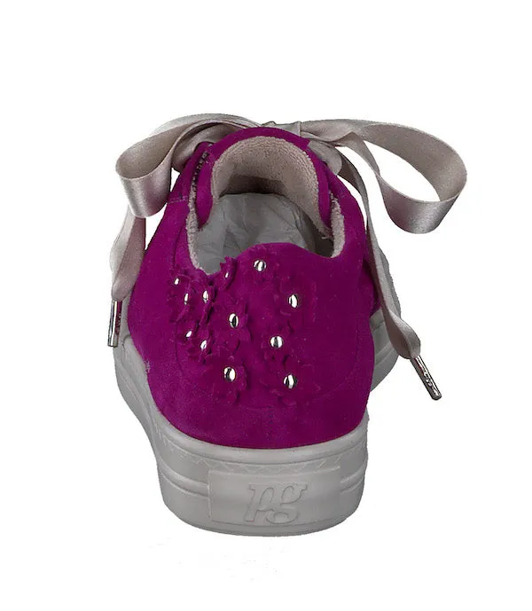 Sharon Sneaker - Raspberry