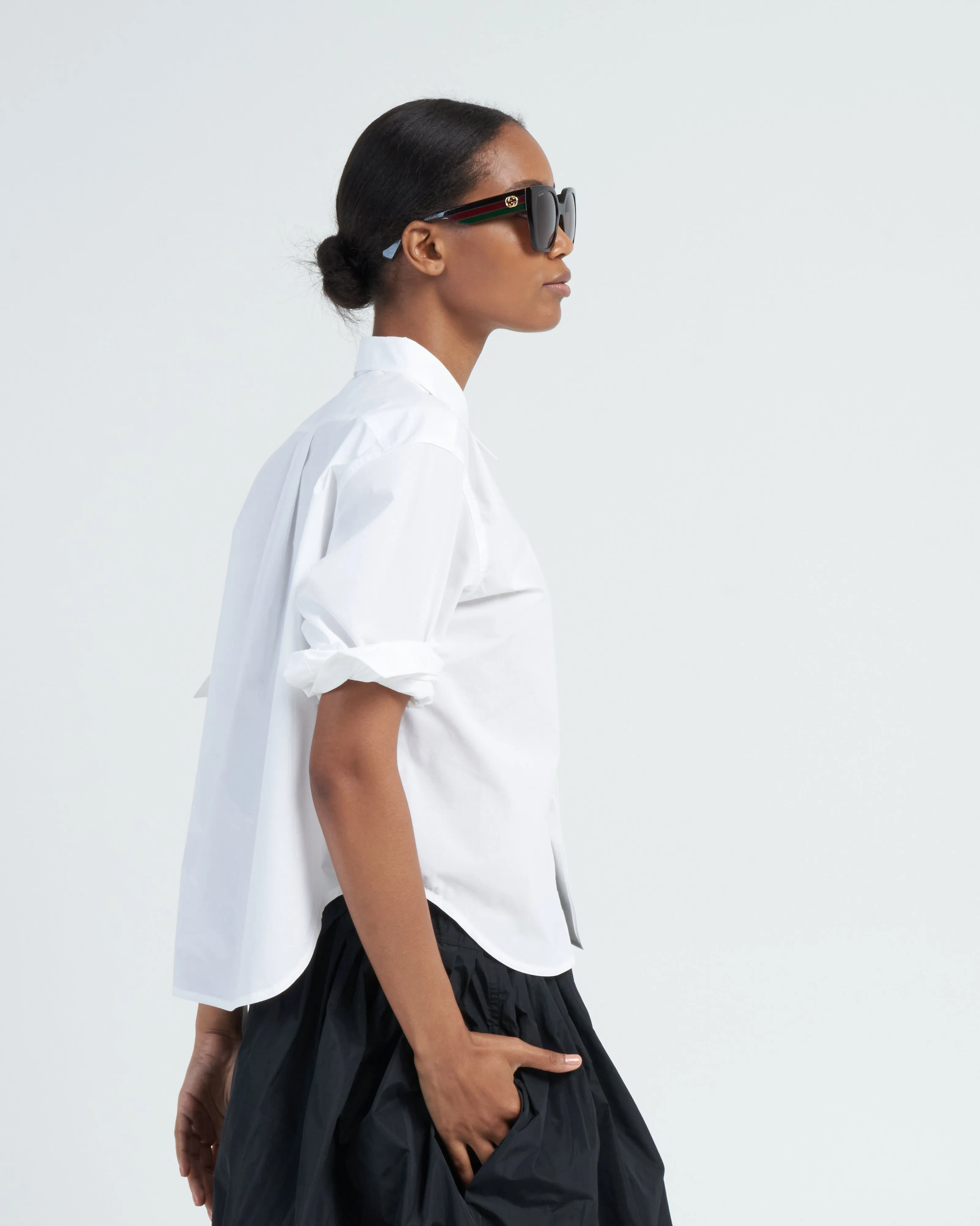 short shirt - white